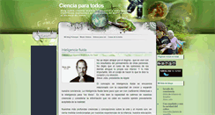 Desktop Screenshot of ciencia.eripere.com